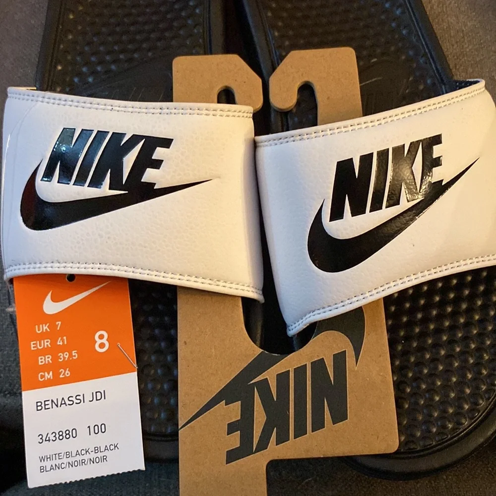 COPY - New mens. Nike slides Size 8 benassi jdi slides new with tags never - Picture 3 of 4